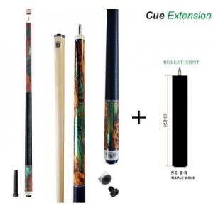 Champion constellation Billiard pool cue-Uniloc,56", 11.75,12.5mm, 12.75mm, 13mm